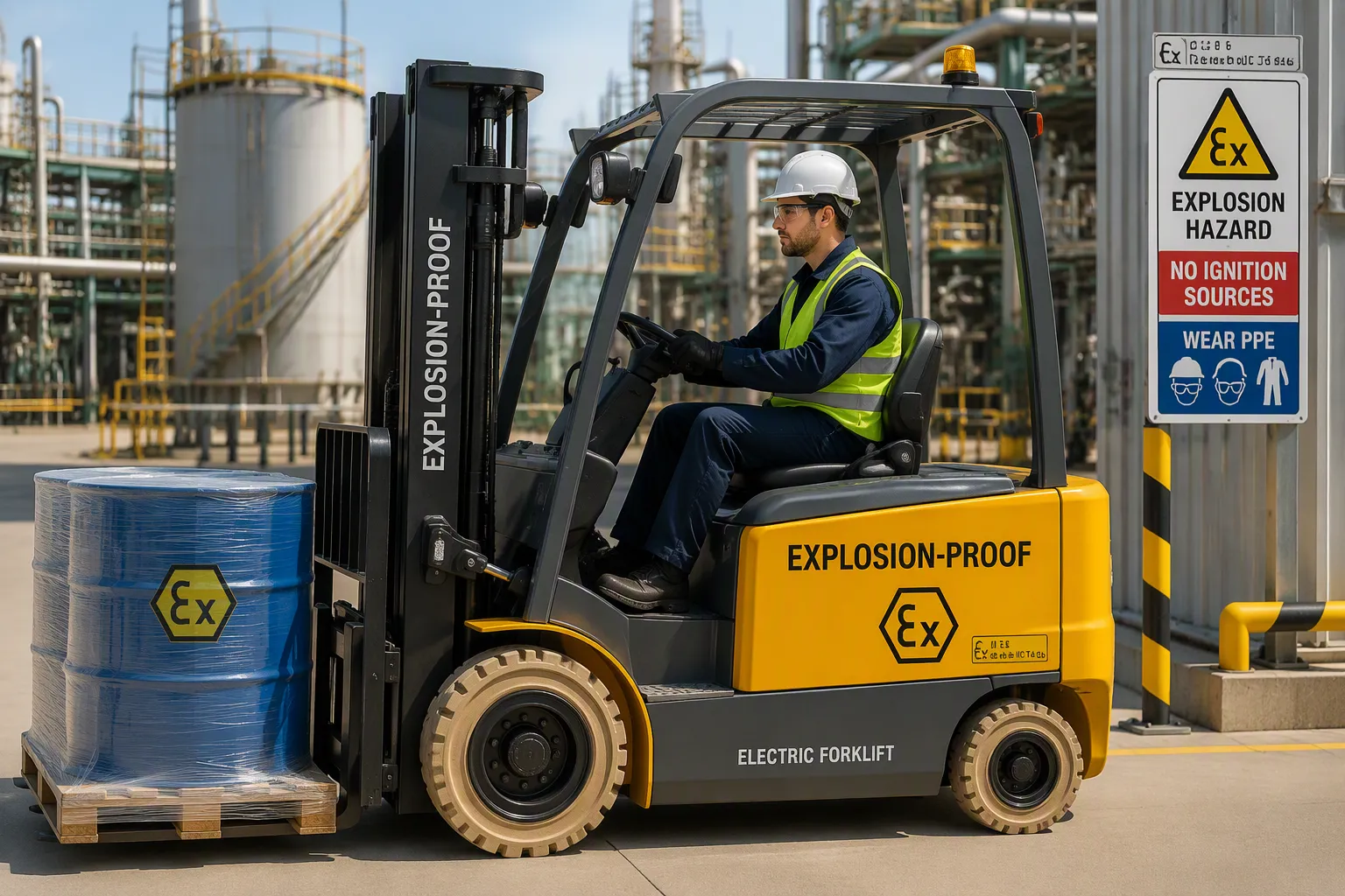 How to Choose an Explosion Proof Electric Forklift for Hazardous Areas