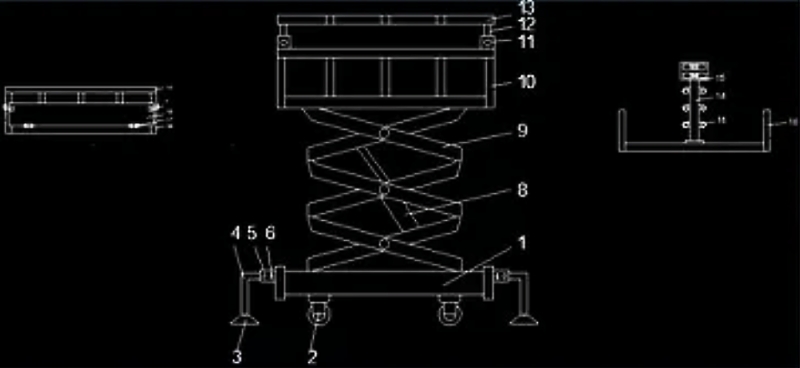 Size of Aerial Work Platform Scissors Lift Size of Aerial Work Platform Scissors Lift